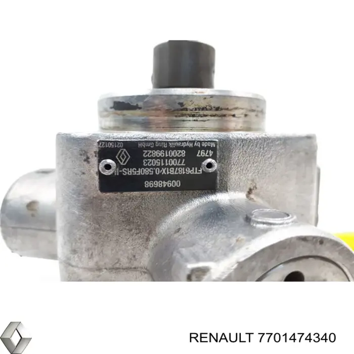 7701474340 Renault (RVI) bomba de alta presión