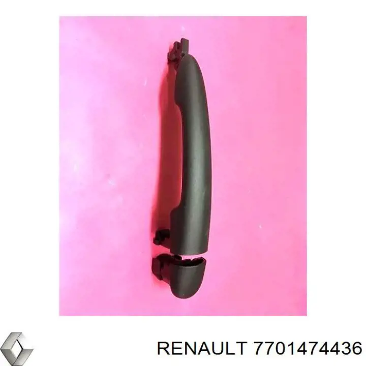  Tirador de puerta exterior delantero para Renault Scenic 1 