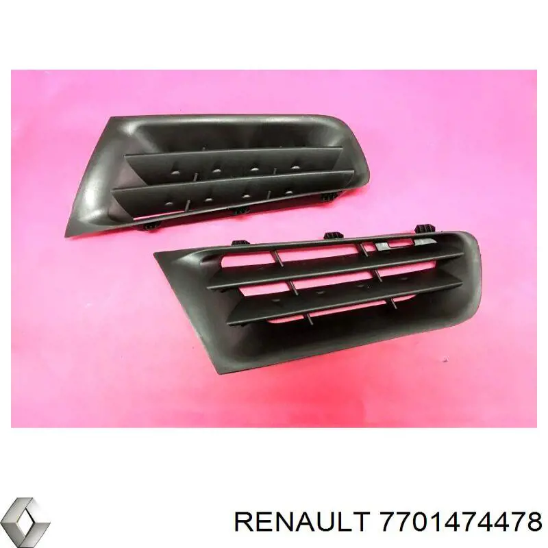 7701474478 Renault (RVI) panal de radiador