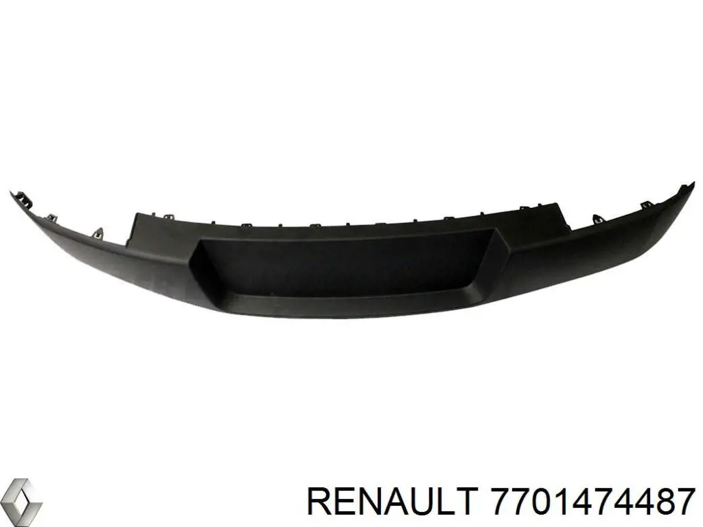 7701474487 Renault (RVI) listón embellecedor/protector, parachoques trasero