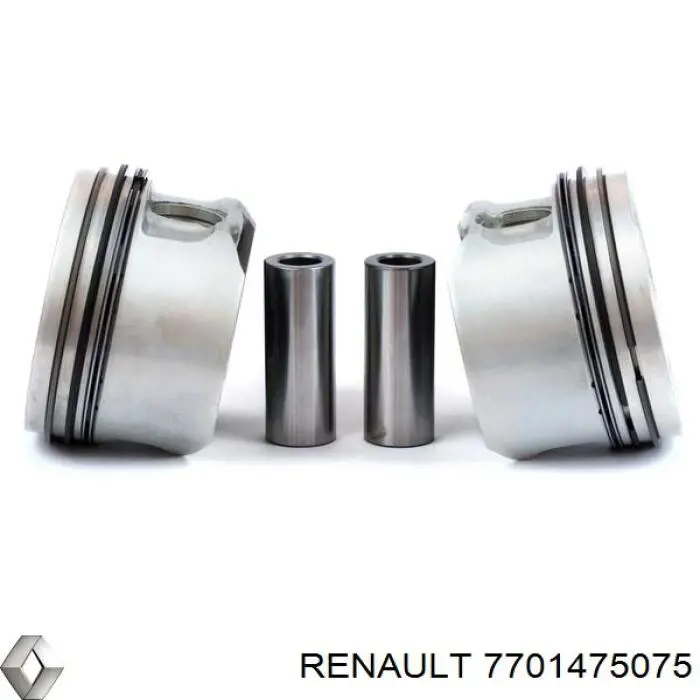 7701475075 Renault (RVI) pistón completo para 1 cilindro, std