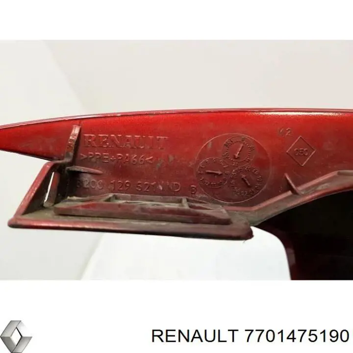  Guardabarros delantero derecho para Renault Laguna 2 