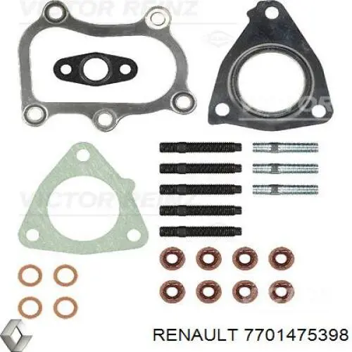 7701475398 Renault (RVI) turbocompresor