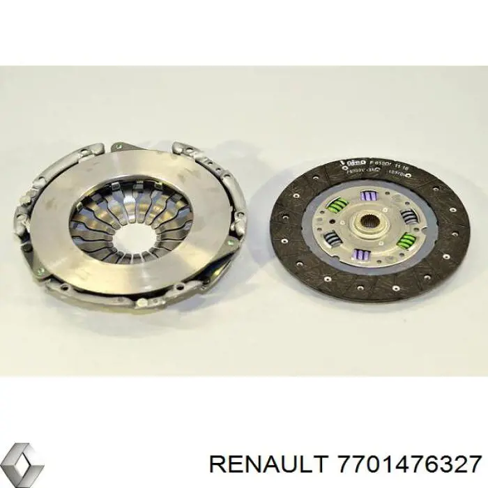 7701476327 Renault (RVI) kit de embrague (3 partes)