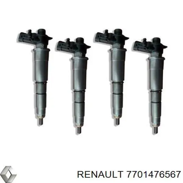 7701476567 Renault (RVI) inyector de combustible