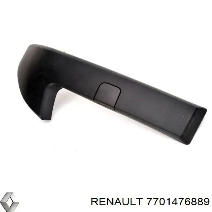 7701476889 Renault (RVI) listón embellecedor/protector, parachoques delantero