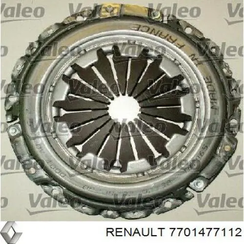 7701477112 Renault (RVI) kit de embrague (3 partes)