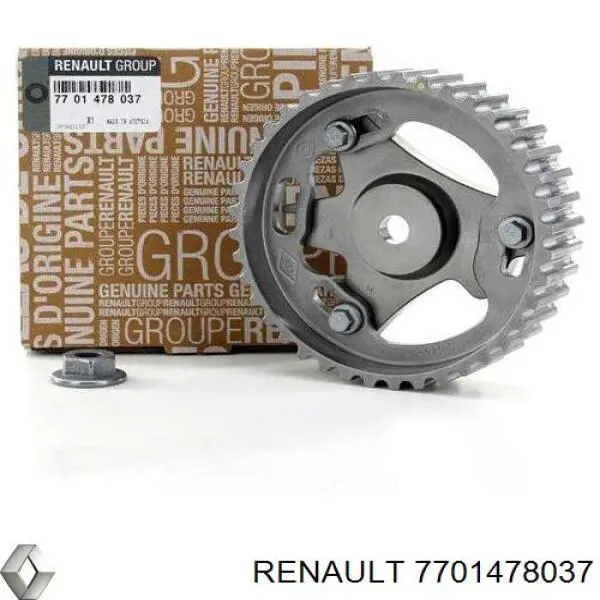 7701478037 Renault (RVI) piñón cadena distribución