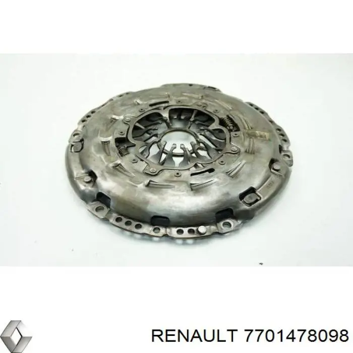 7701478098 Renault (RVI) kit de embrague (3 partes)