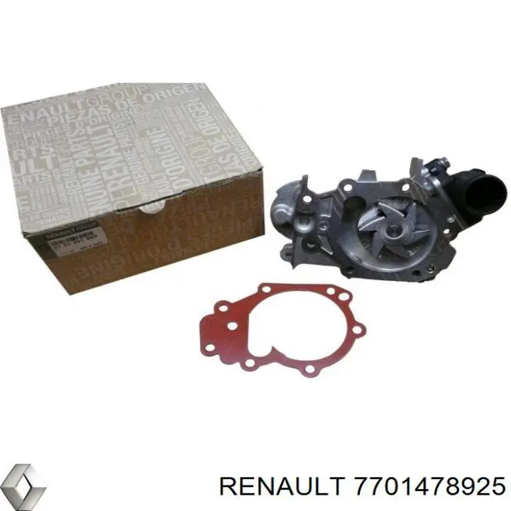 7701478925 Renault (RVI) bomba de agua