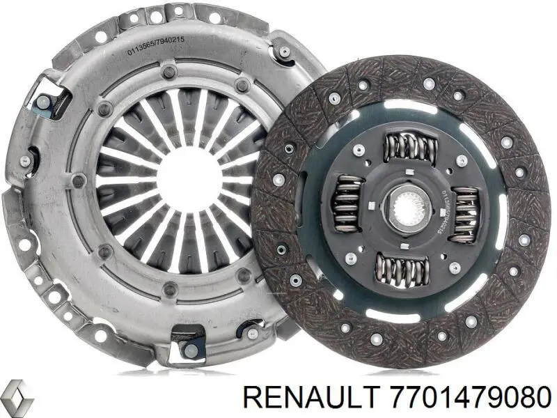 7701479080 Renault (RVI) kit de embrague (3 partes)