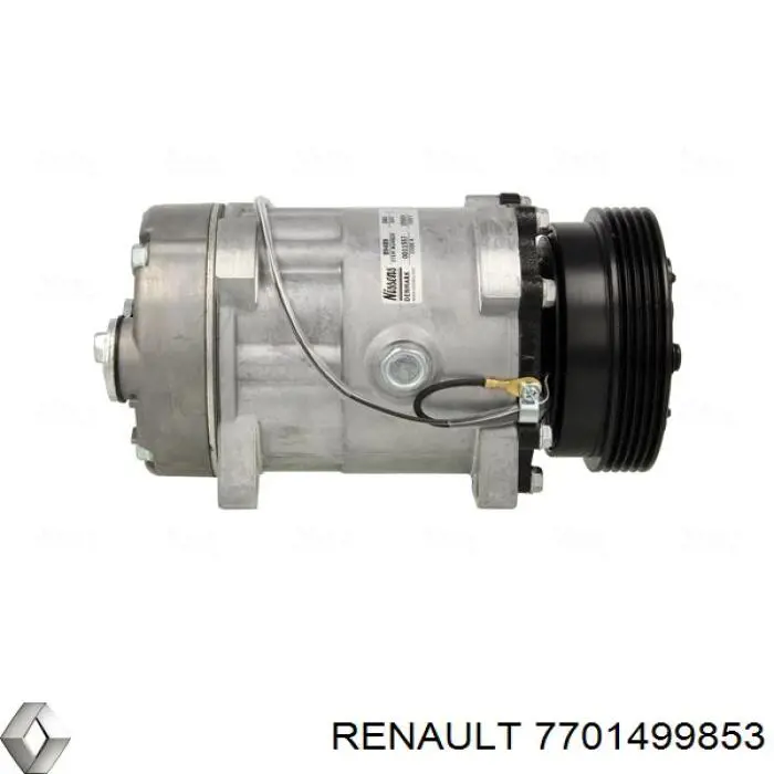 7701499853 Renault (RVI) compresor de aire acondicionado