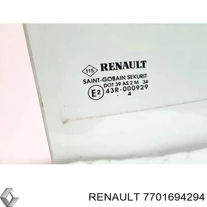  Luna de puerta delantera izquierda para Renault Master 2 