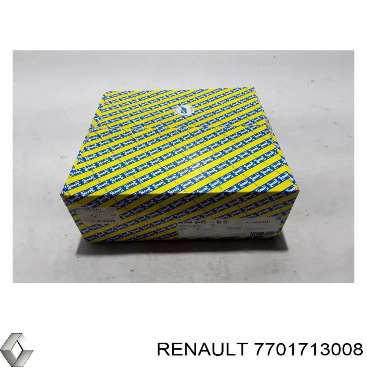 7701713008 Renault (RVI) disco de freno trasero