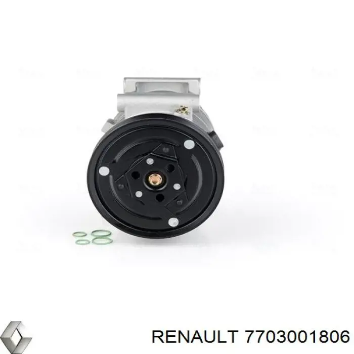 7703001806 Renault (RVI) compresor de aire acondicionado