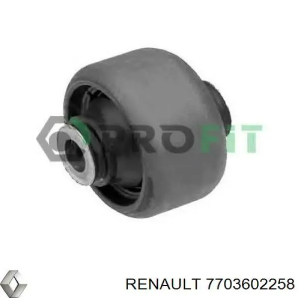 7703602258 Renault (RVI) perno de fijación, brazo oscilante delantero