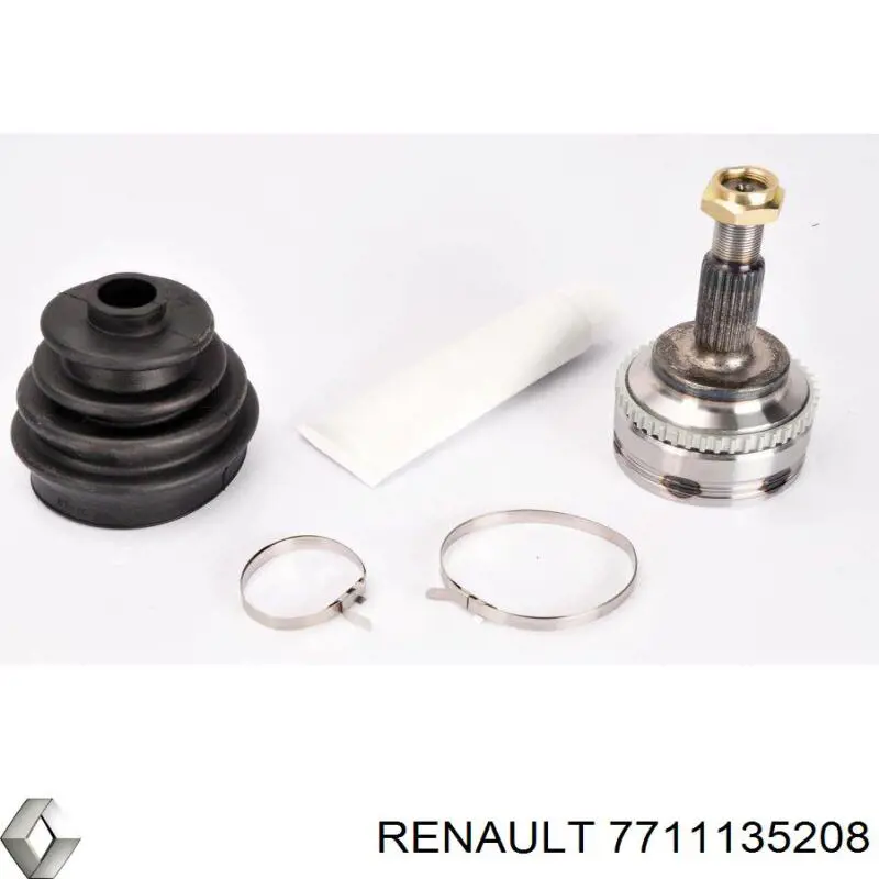 7711135208 Renault (RVI) árbol de transmisión delantero derecho