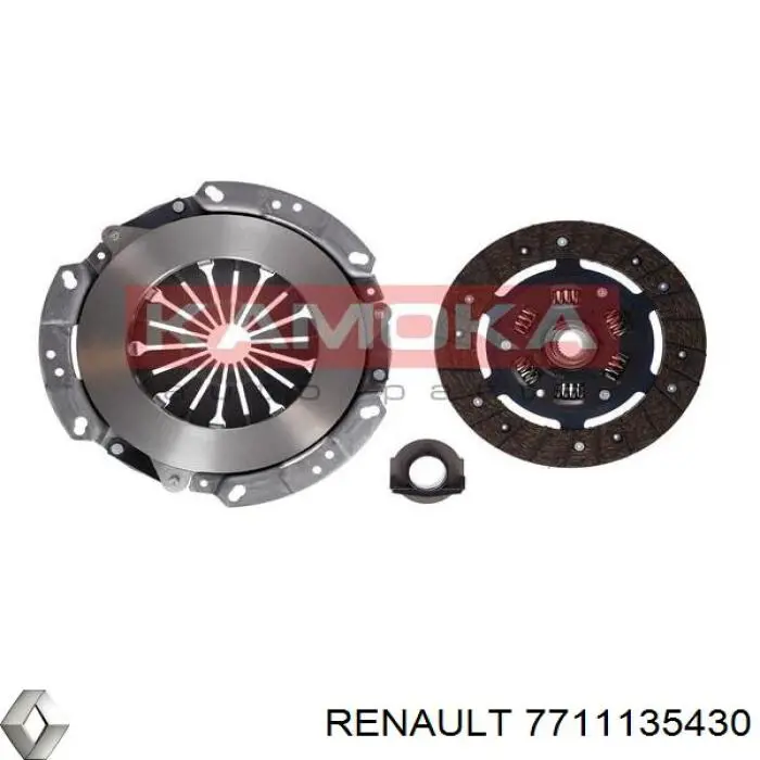 7711135430 Renault (RVI) kit de embrague (3 partes)