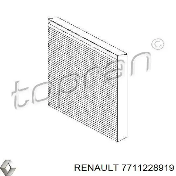 7711228919 Renault (RVI) filtro de habitáculo