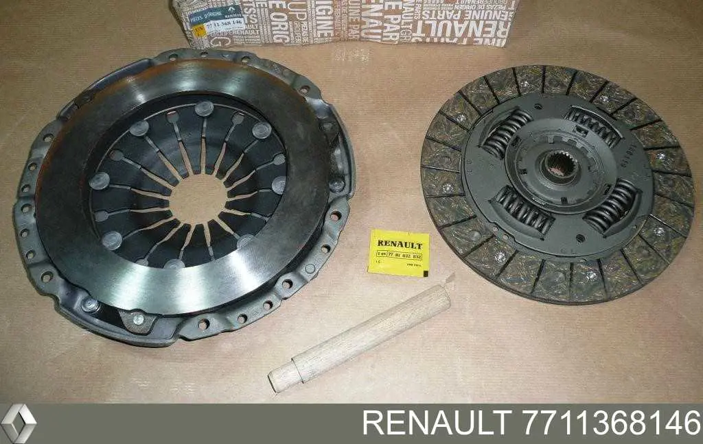 7711368146 Renault (RVI) kit de embrague (3 partes)