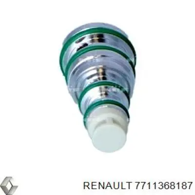 7711368187 Renault (RVI) compresor de aire acondicionado