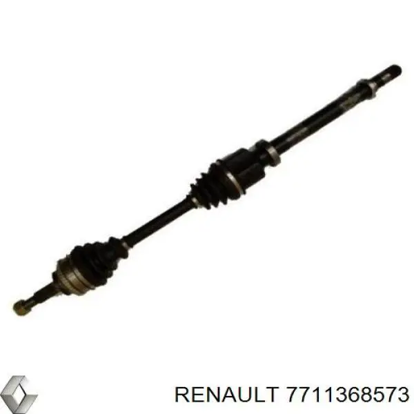 7711368573 Renault (RVI) árbol de transmisión delantero derecho