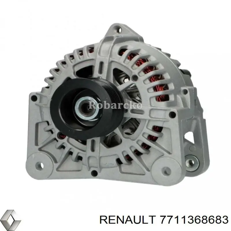 7711368683 Renault (RVI) alternador