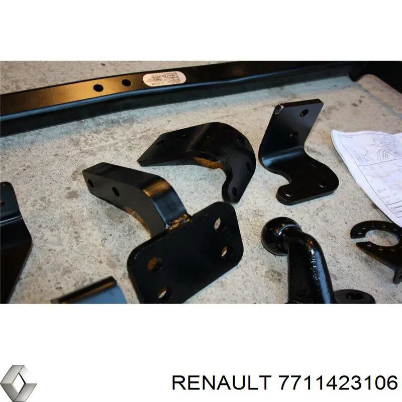  Enganche de remolque para Renault Kangoo 2 