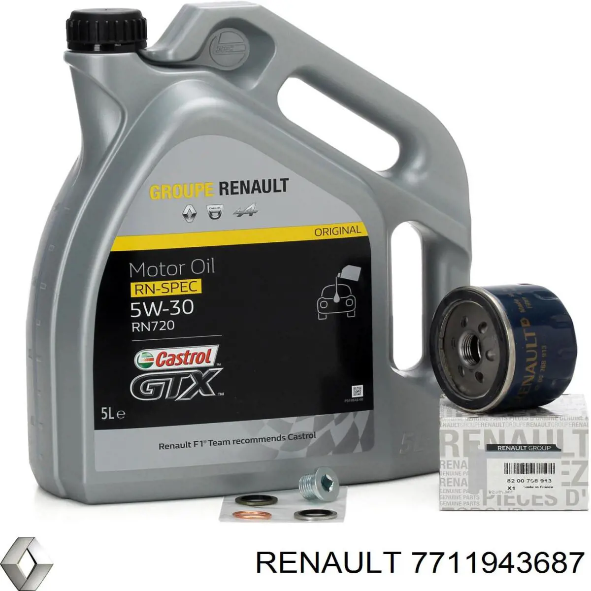 7711943687 Renault (RVI) aceite de motor