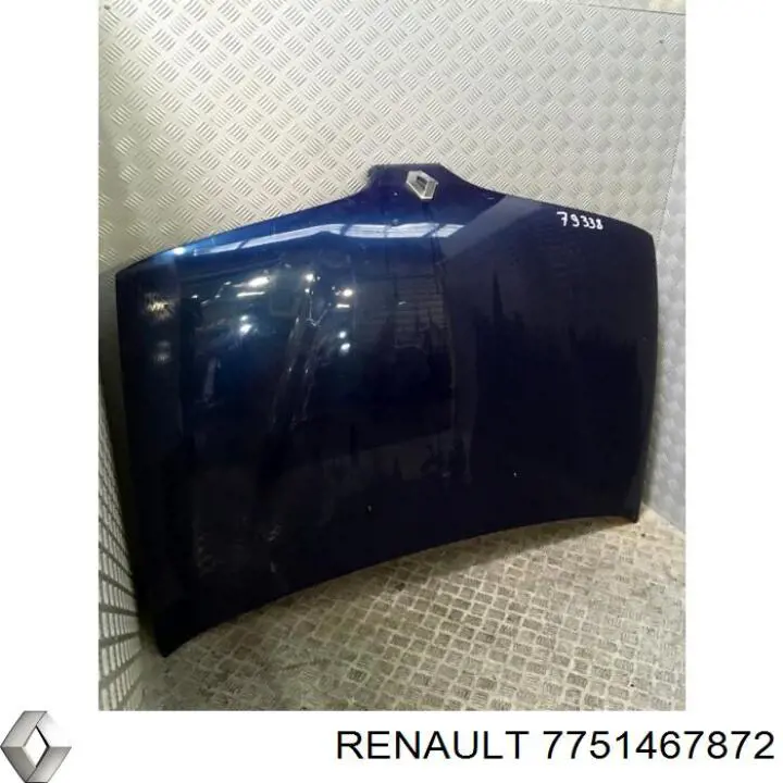 7751467872 Renault (RVI) capó del motor