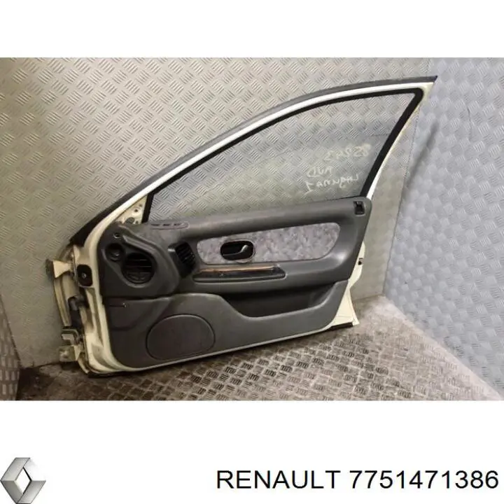  Puerta delantera derecha para Renault Laguna 1 