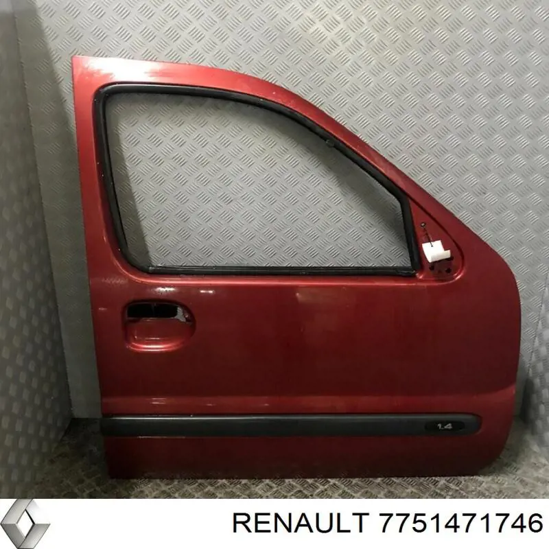  Puerta delantera derecha para Renault Kangoo KC0