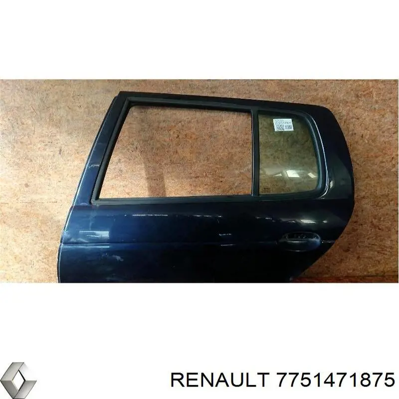  Puerta trasera izquierda para Renault Megane 1 