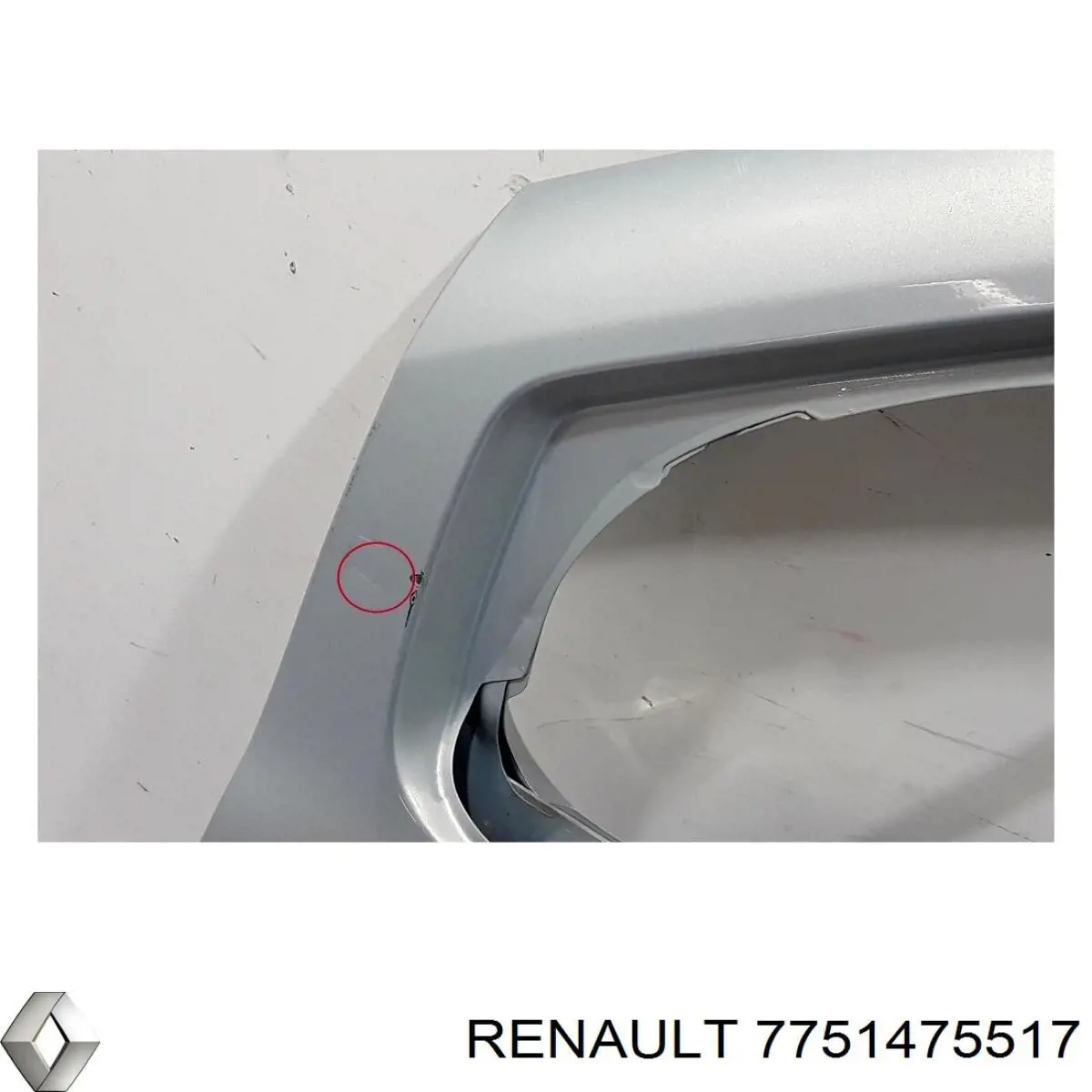  Puerta delantera izquierda para Renault Modus JP0