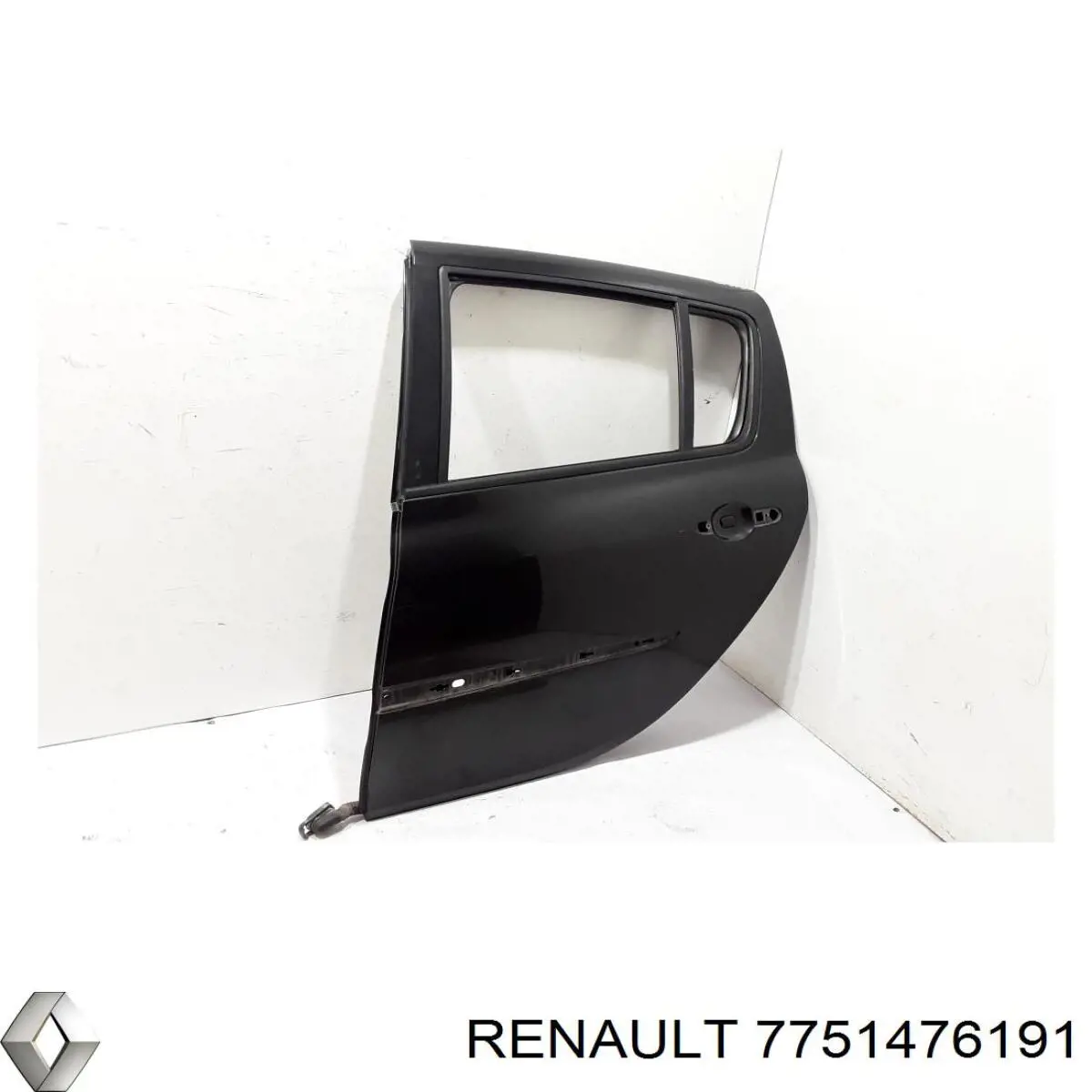  Puerta trasera izquierda para Renault Clio 3 