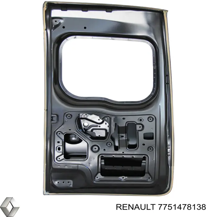  Puerta trasera izquierda para Renault Kangoo 2 