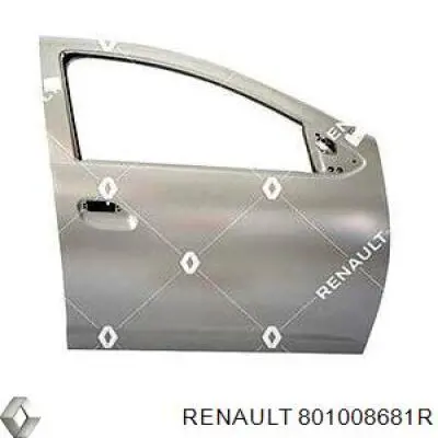  Puerta delantera derecha para Renault SANDERO 