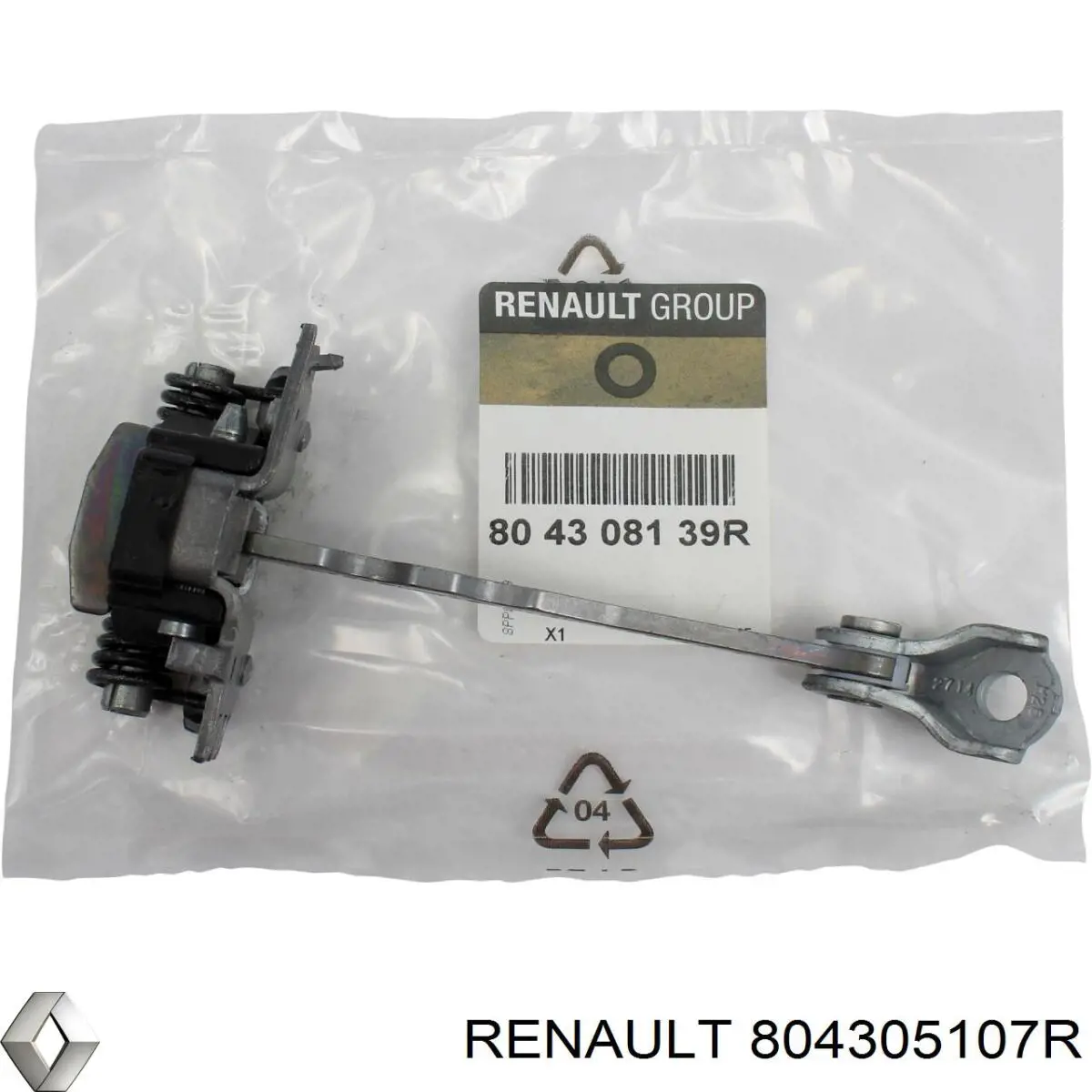 804305107R Renault (RVI) asegurador puerta delantera