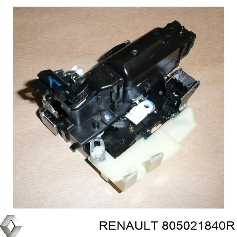 805021840R Renault (RVI) cerradura de puerta delantera derecha