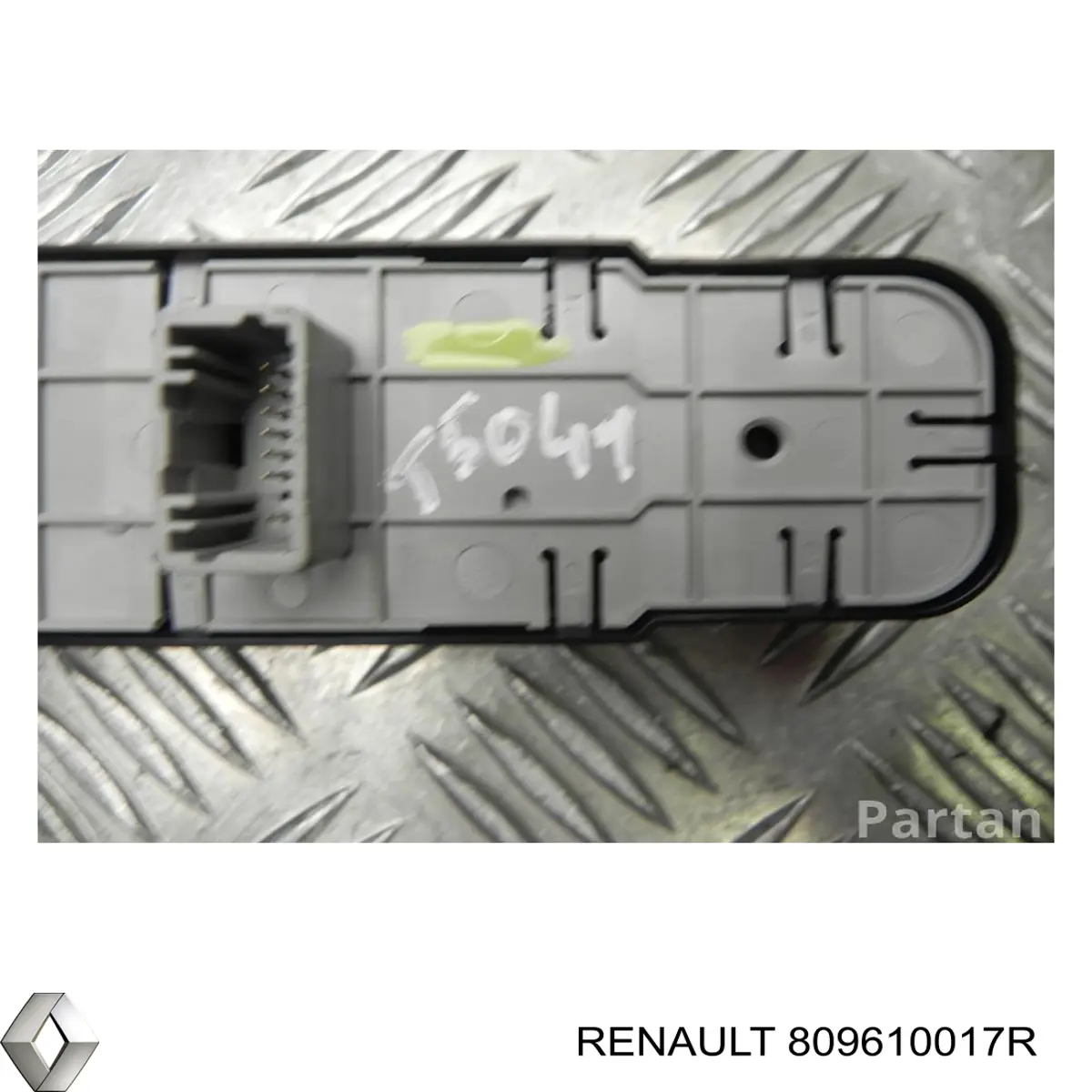 809610017R Renault (RVI) unidad de control elevalunas delantera izquierda