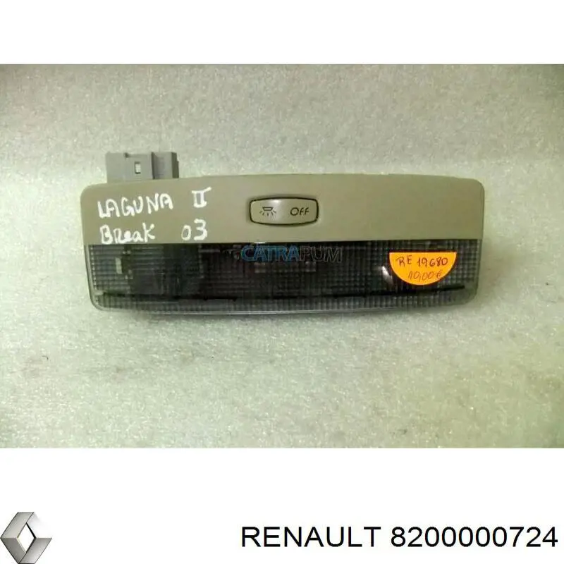  Manecilla de puerta, equipamiento habitáculo, derecha delantera/trasera para Renault Laguna 2 