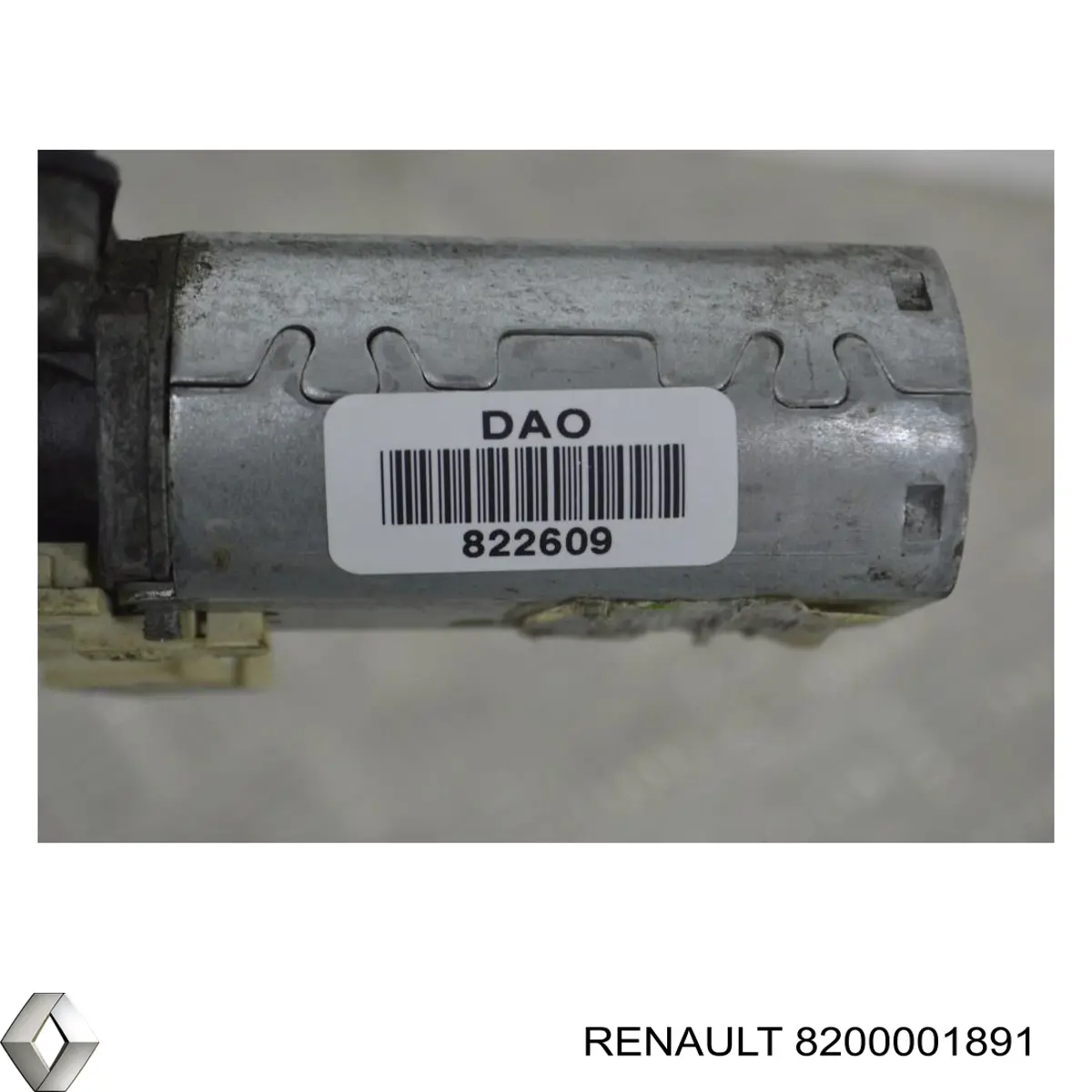 8200001891 Renault (RVI) motor limpiaparabrisas luna trasera