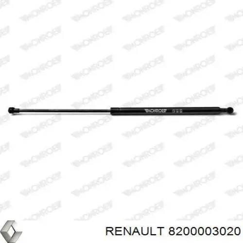 8200003020 Renault (RVI) amortiguador de maletero