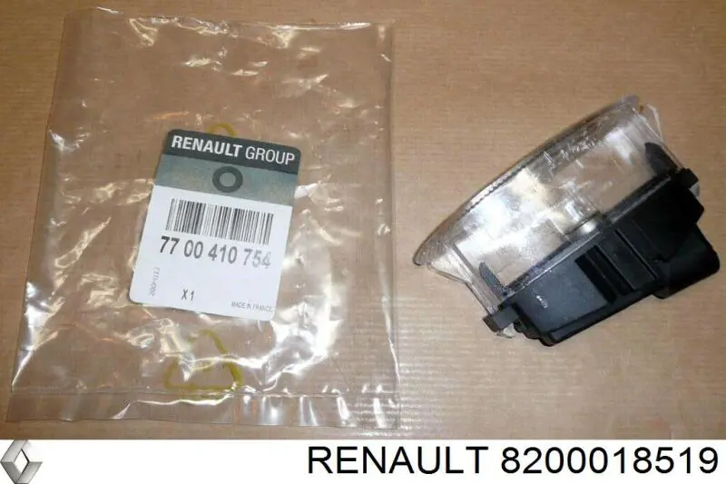 8200434685 Renault (RVI) piloto de matrícula