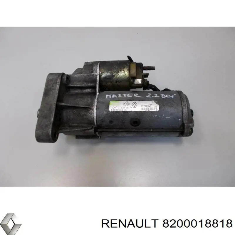 8200018818 Renault (RVI) motor de arranque