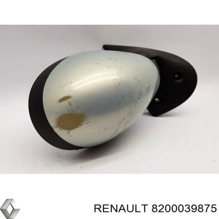 8200039875 Renault (RVI) espejo retrovisor derecho