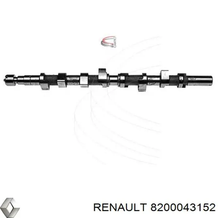 8200043152 Renault (RVI) árbol de levas