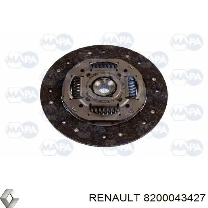 8200043427 Renault (RVI) plato de presión del embrague