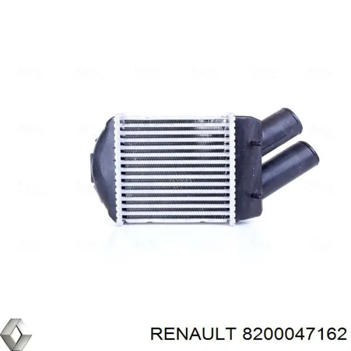 8200047162 Renault (RVI) radiador de aire de admisión