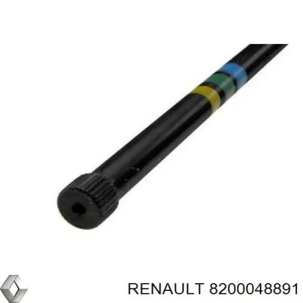 8200048891 Renault (RVI) barra de torsión trasera derecha